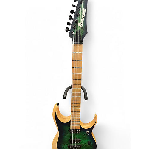 Used Ibanez RGDIX6MPB SUREAL BLUE Solid Body Electric Guitar SUREAL BLUE