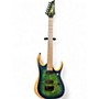 Used Ibanez RGDIX6MPB SURREAL BLUE BURST Solid Body Electric Guitar SURREAL BLUE BURST