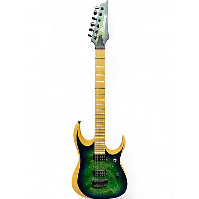 Used Ibanez RGDIX6MPB aqua burst Solid Body Electric Guitar