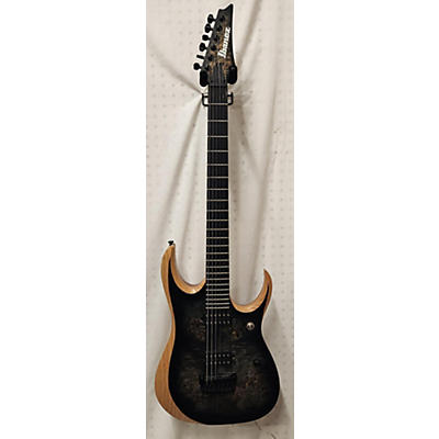 Ibanez Used Ibanez RGDIx6pb Surreal Black Burst Solid Body Electric Guitar