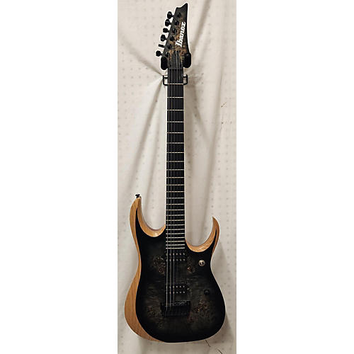 Ibanez Used Ibanez RGDIx6pb Surreal Black Burst Solid Body Electric Guitar surreal black burst