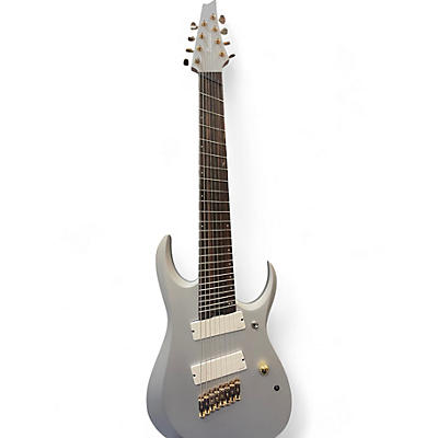 Used Ibanez RGDMS8 CLASSIC SILVER MATTE Solid Body Electric Guitar
