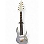 Used Ibanez RGDMS8 Chrome Silver Solid Body Electric Guitar Chrome Silver