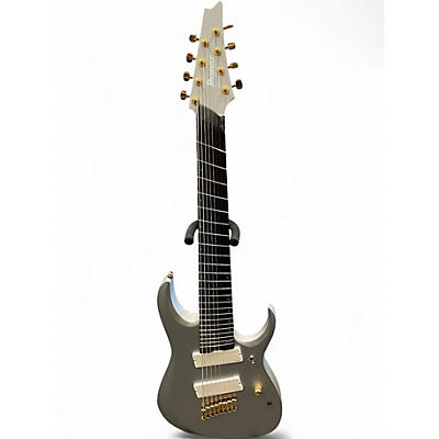 Used Ibanez RGDMS8 Classic Silver Matte Solid Body Electric Guitar
