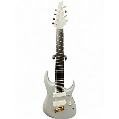 Used Ibanez RGDMS8 SILVER METALLIC Solid Body Electric Guitar