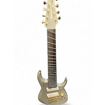 Used Ibanez RGDMS8 Silver Solid Body Electric Guitar