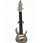 Used Ibanez RGDMS8 Silver Solid Body Electric Guitar Silver