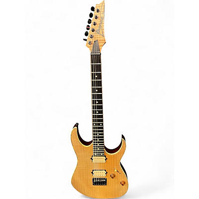 Used Ibanez RGEW521FM Natural Solid Body Electric Guitar