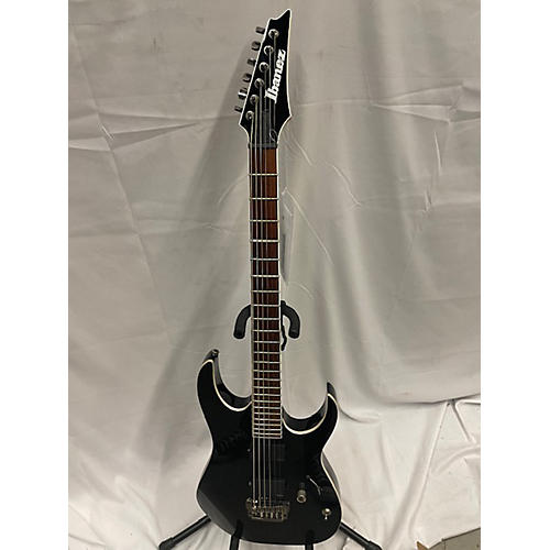 Ibanez Used Ibanez RGIB6 Black Baritone Guitars Black