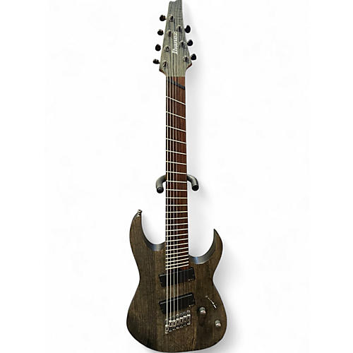 Used Ibanez RGIF7 Trans Charcoal Solid Body Electric Guitar Trans Charcoal