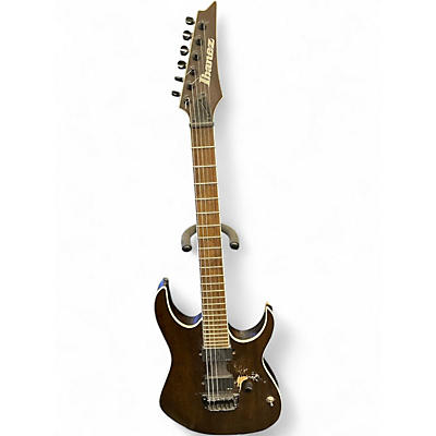 Used Ibanez RGIR20BFE Iron Label WALNUT FLAT Solid Body Electric Guitar