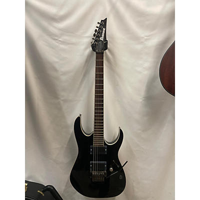 Ibanez Used Ibanez RGIR20E Iron Label Black Solid Body Electric Guitar