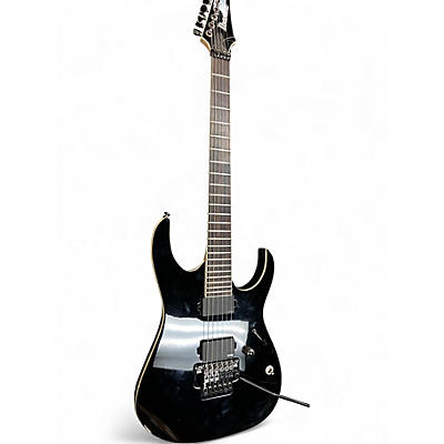 Used Ibanez RGIR20E Iron Label Black Solid Body Electric Guitar