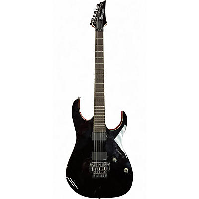 Used Ibanez RGIR20E Iron Label Black Solid Body Electric Guitar