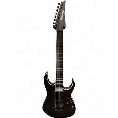 Used Ibanez RGIR27BE Black and White Solid Body Electric Guitar
