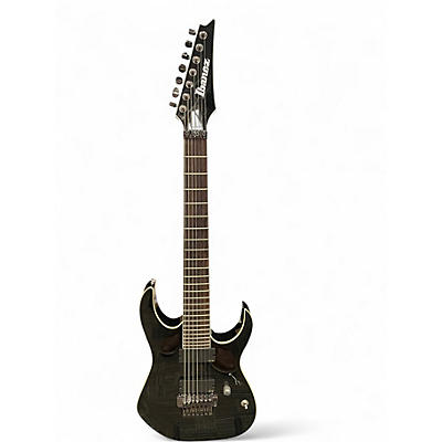 Used Ibanez RGIR27E Iron Label 7 String Black  Solid Body Electric Guitar