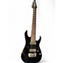 Used Ibanez RGIR28FE Iron Label 8 String Black Solid Body Electric Guitar Black