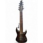 Used Ibanez RGIR28FE Iron Label 8 String Brown Solid Body Electric Guitar Brown