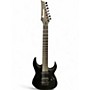Used Ibanez RGIXL7 Black Baritone Guitars Black