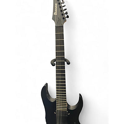 Used Ibanez RGIXL7 IRON LABEL BLACK Solid Body Electric Guitar