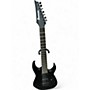 Used Ibanez RGIXL7 Iron Label Black Solid Body Electric Guitar Black
