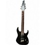 Used Ibanez RGMS7 BLACK  Solid Body Electric Guitar BLACK