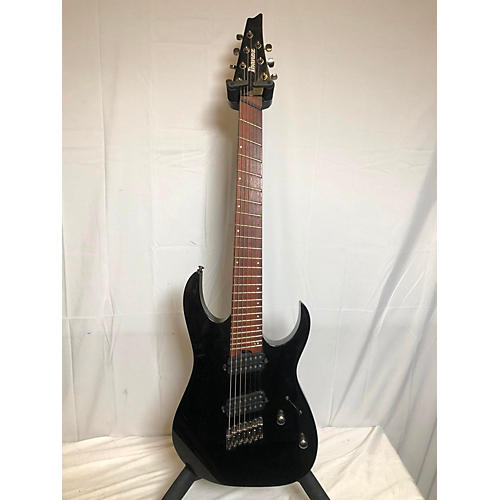 Ibanez Used Ibanez RGMS7 Black Solid Body Electric Guitar Black