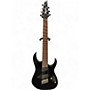 Used Ibanez RGMS7 Black Solid Body Electric Guitar Black