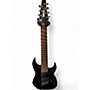 Used Ibanez RGMS8 Black Solid Body Electric Guitar Black