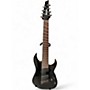 Used Ibanez RGMS8 Black Solid Body Electric Guitar Black