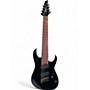 Used Ibanez RGMS8 Multi-Scale 8 String Black Solid Body Electric Guitar Black