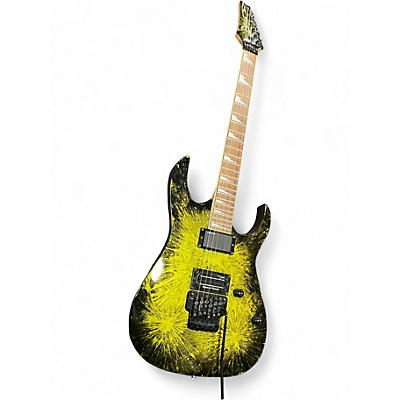 Used Ibanez RGR320EX GOLD ARTIC FROST Solid Body Electric Guitar