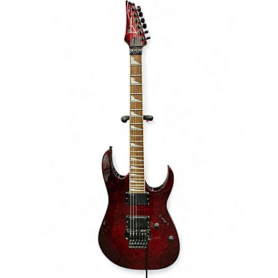 Used Ibanez RGR320EX RED ARTIC FROST Solid Body Electric Guitar