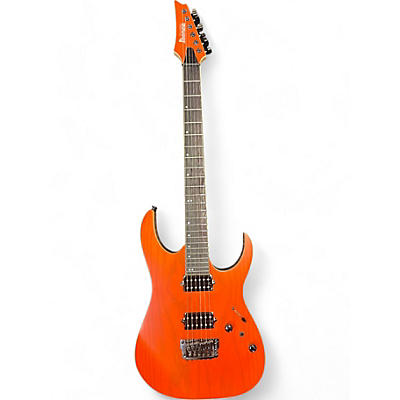 Used Ibanez RGR5221 PRESTIGE Orange Solid Body Electric Guitar