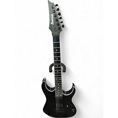 Used Ibanez RGR652AHB  WEATHERED BLACK Solid Body Electric Guitar