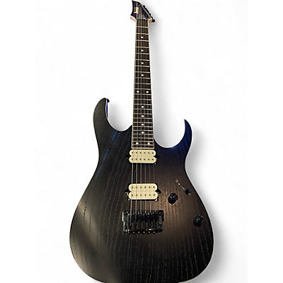Used Ibanez RGR652AHBF Prestige Series weathered black Solid Body Electric Guitar