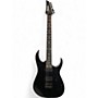 Used Ibanez RGR662AHBF Black Solid Body Electric Guitar Black