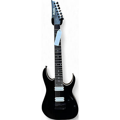 Used Ibanez RGR752AHBF Black Solid Body Electric Guitar