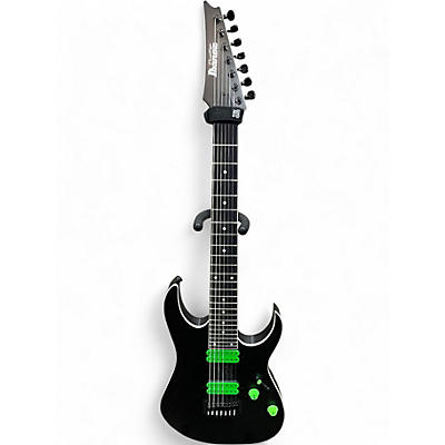 Used Ibanez RGR752AHBF WEATHERED BLACK Solid Body Electric Guitar