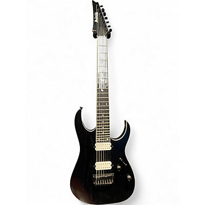 Used Ibanez RGR752AHBF-WK Prestige w/ Ebony Fretboard Black Solid Body Electric Guitar