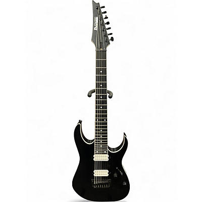 Used Ibanez RGR752AHBFWK Weathered Black Solid Body Electric Guitar