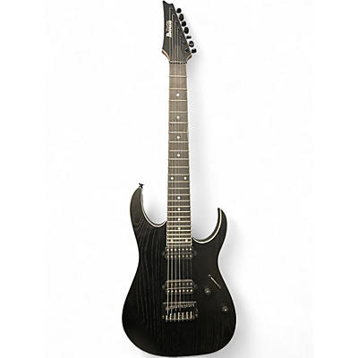 Used Ibanez RGR762AHBF Black Solid Body Electric Guitar