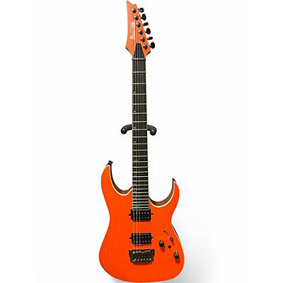 Used Ibanez RGRR5221 Orange Solid Body Electric Guitar