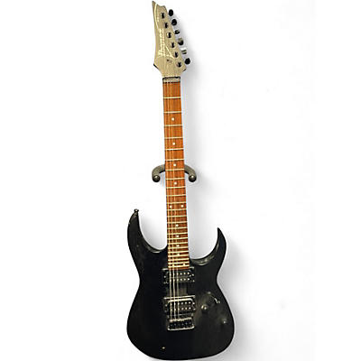 Used Ibanez RGRT421 Black Solid Body Electric Guitar