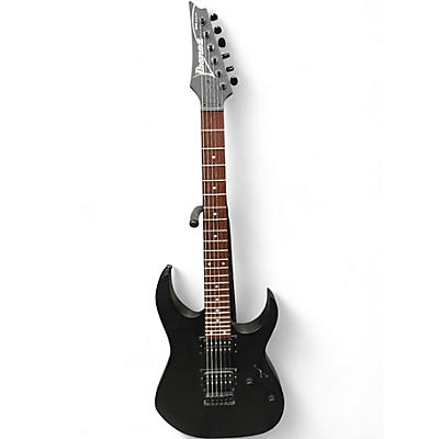 Used Ibanez RGRT421 Black Solid Body Electric Guitar
