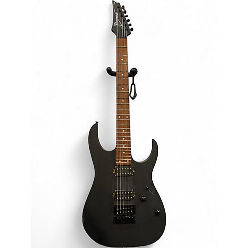 Used Ibanez RGRT421 EVERTUNE Black Solid Body Electric Guitar Black