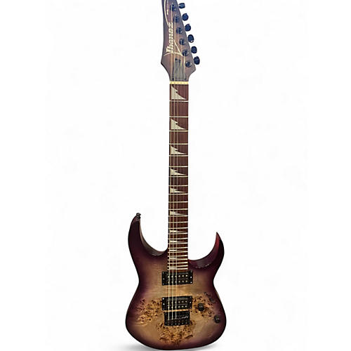 Used Ibanez RGRT621DPB TRANSPARENT PURPLE BURST Solid Body Electric Guitar TRANSPARENT PURPLE BURST