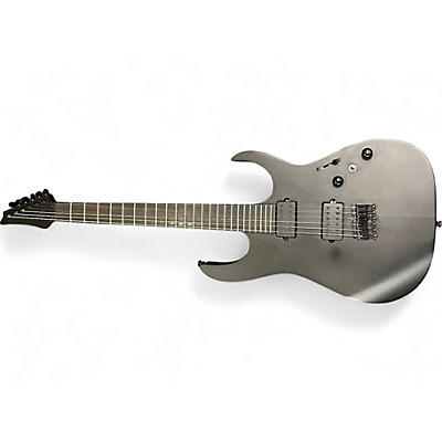 Used Ibanez RGRTB621 Iron Label Black Solid Body Electric Guitar
