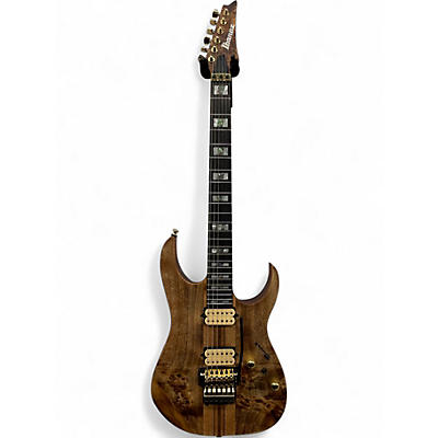 Used Ibanez RGT1220PB Antique Brown Stained Flat Solid Body Electric Guitar
