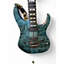 Used Ibanez RGT1220PBK Cosmic Blue Low Gloss Solid Body Electric Guitar Cosmic Blue Low Gloss